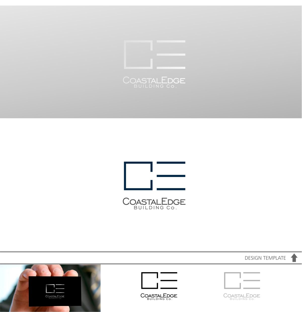 Logo Design by DesignMX (Renan Mejia) for coastal edge building co. | Design #16607618