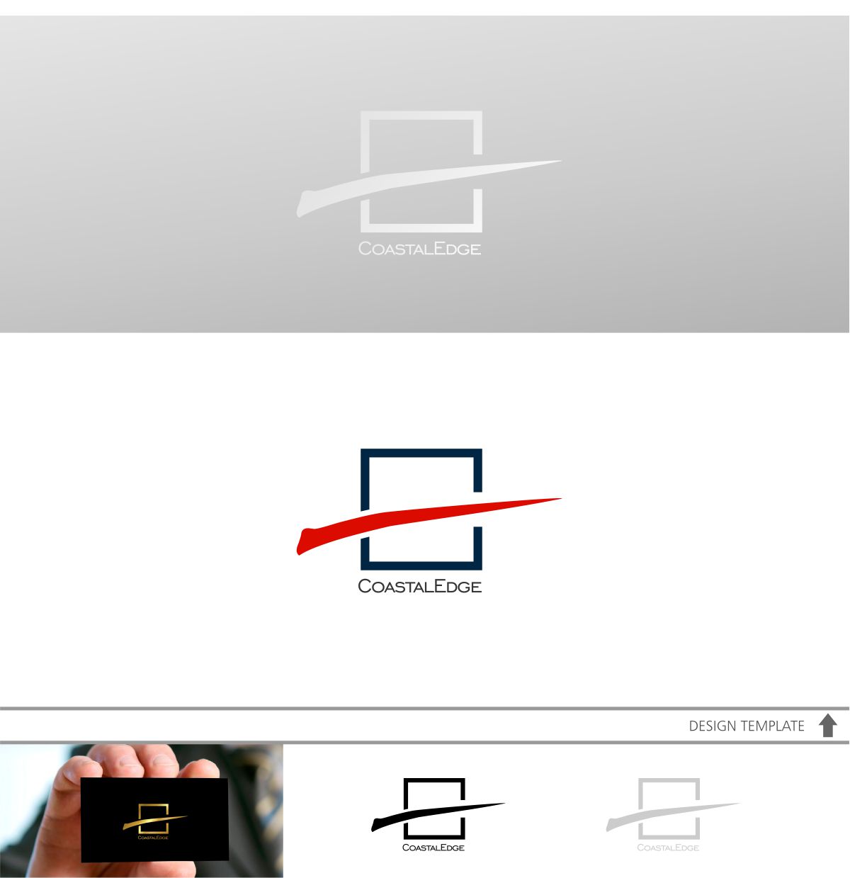 Logo Design by DesignMX (Renan Mejia) for coastal edge building co. | Design #16619358