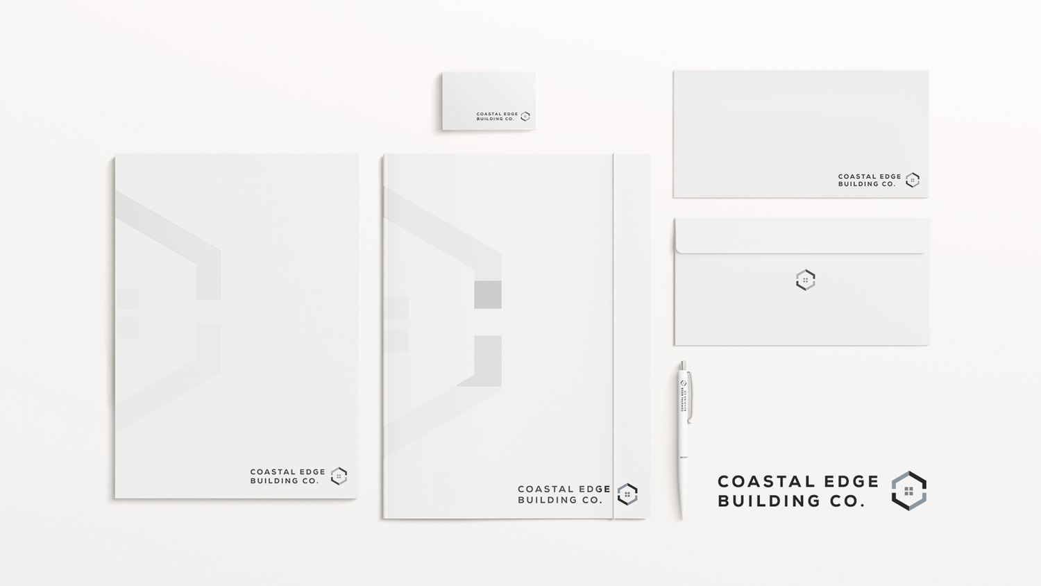 Logo Design by Amamda for coastal edge building co. | Design #16537395