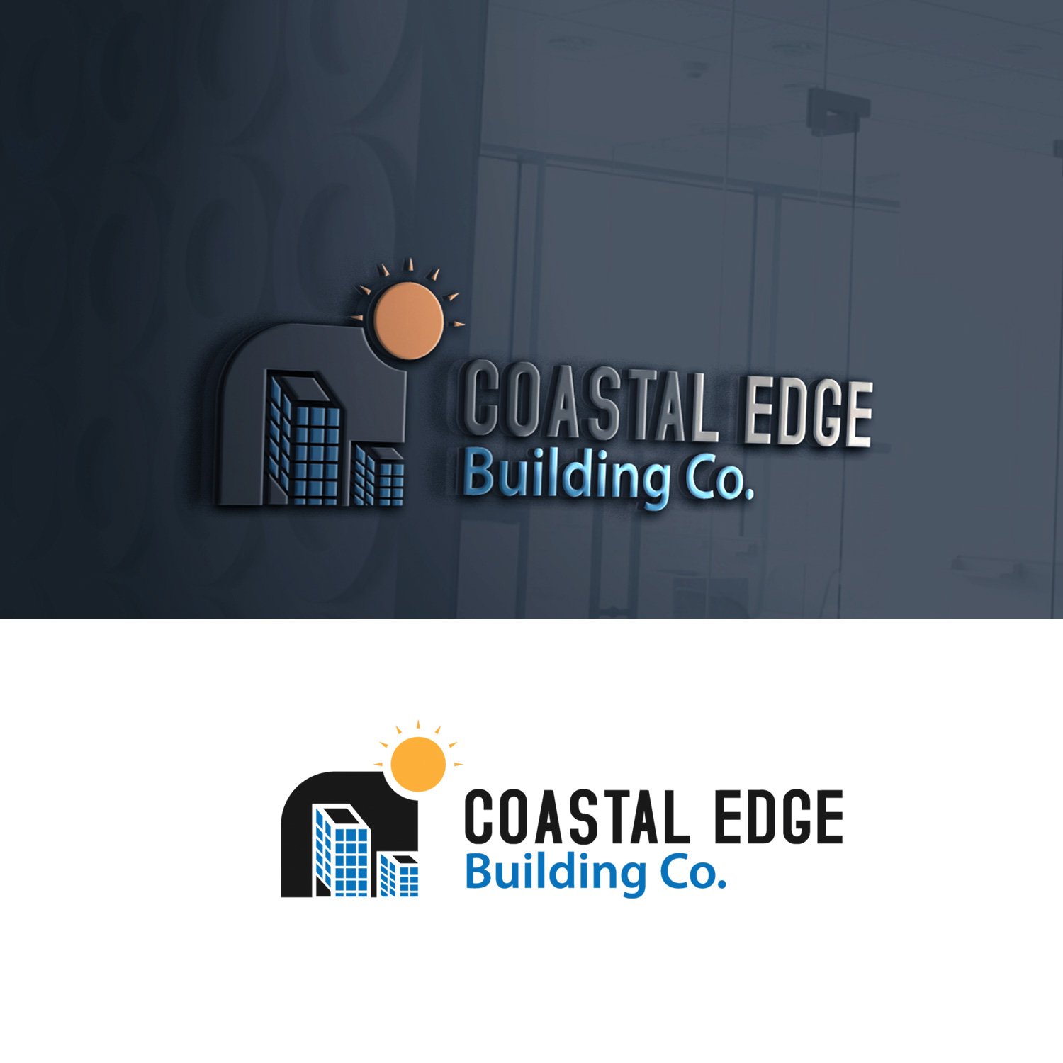 Logo-Design von oomardesigns für coastal edge building co. | Design #16571351