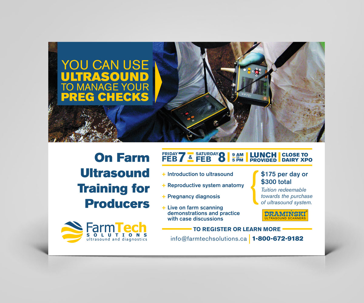 Advertisement Design by Cheeky Creative for FarmTech Solutions | Design #2659478