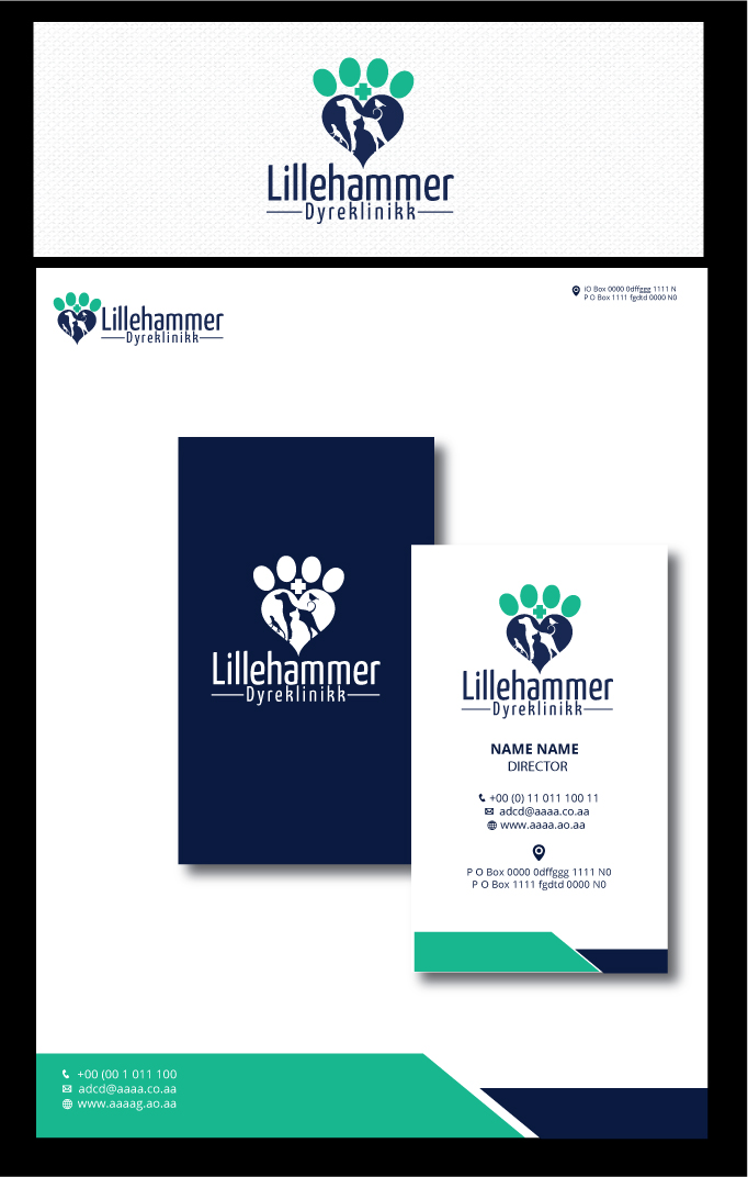 Logo Design by zebronicgraphic for Lillehammer Dyreklinikk | Design #16544713