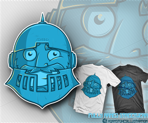 Character Design by adamstokesillustration for Fully Armed Streetwear | Design #2665985