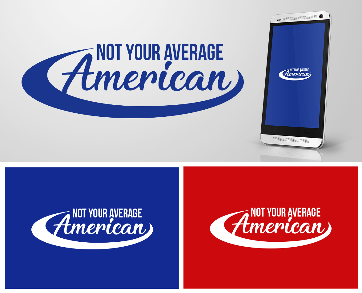 Logo Design by AnjelsS for Not Your Average American | Design #16549017