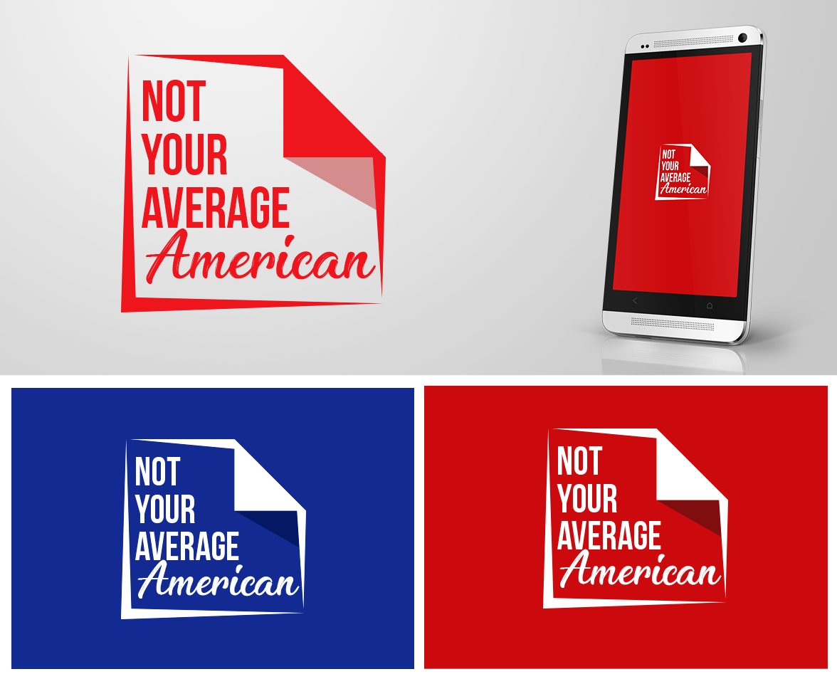 Logo Design by AnjelsS for Not Your Average American | Design #16549018