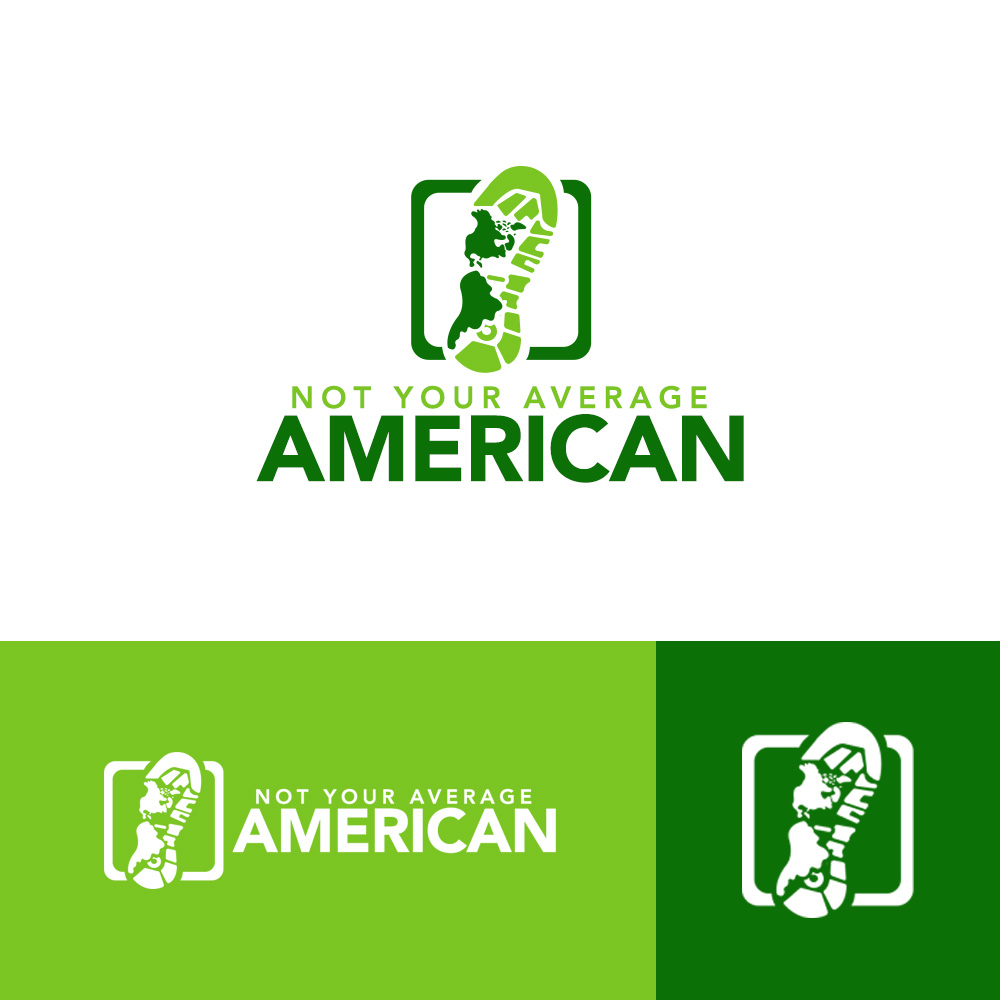 Logo Design by PsyPen for Not Your Average American | Design #16563071