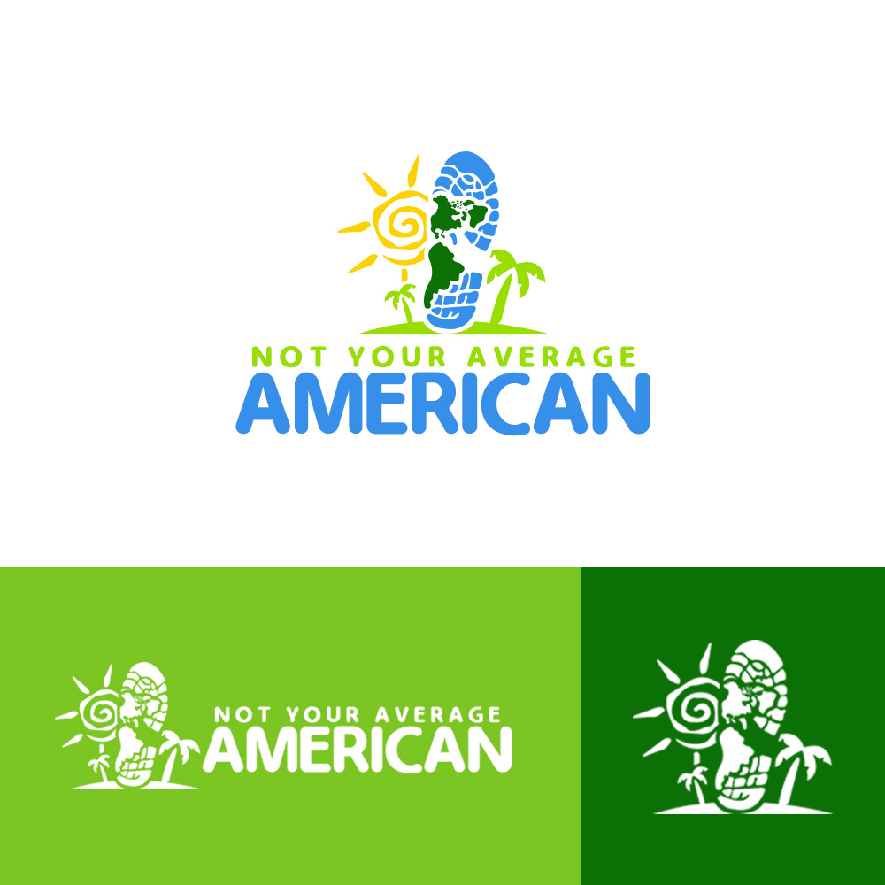 Logo Design by PsyPen for Not Your Average American | Design #16594636