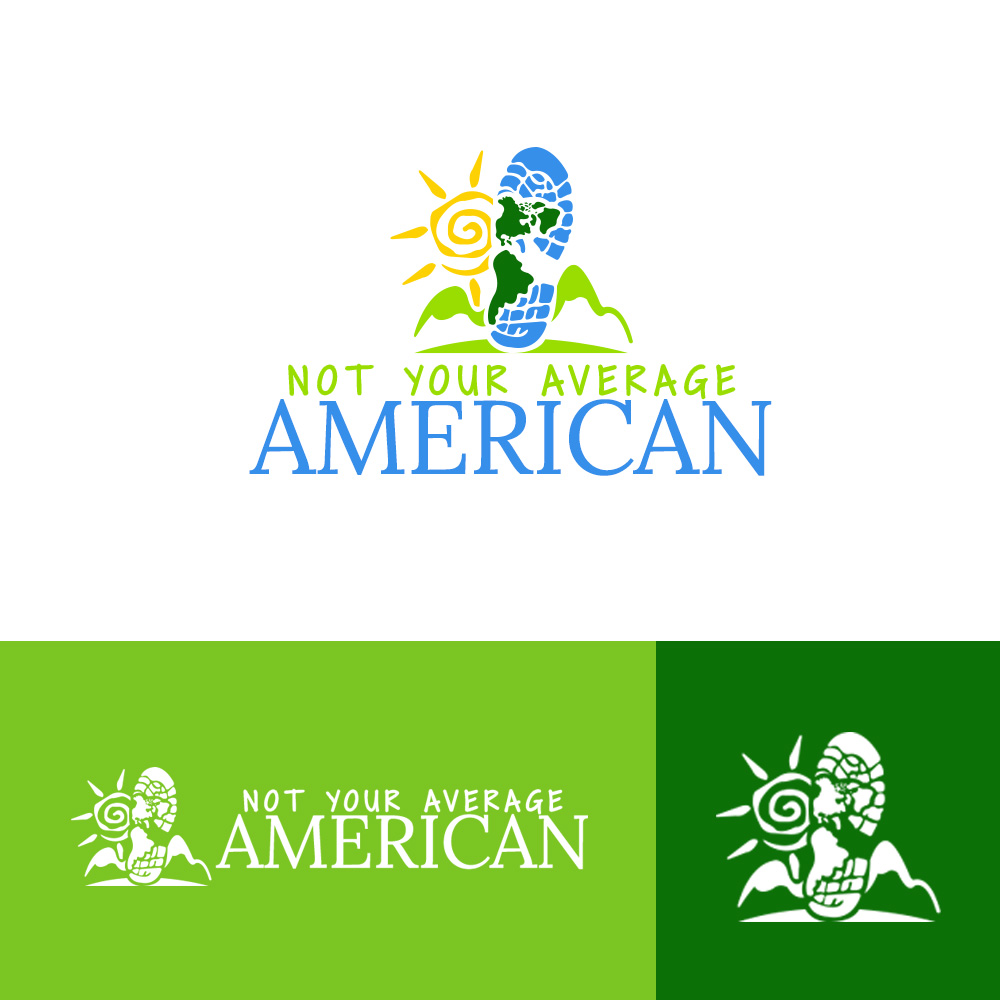 Logo Design by PsyPen for Not Your Average American | Design #16612914