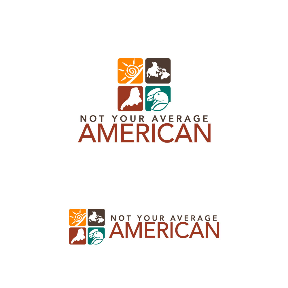 Logo Design by PsyPen for Not Your Average American | Design #16663724
