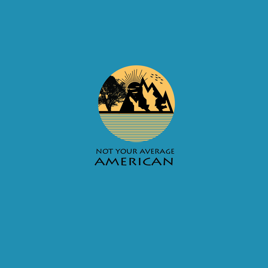 Logo Design by Hridoy Prodhan for Not Your Average American | Design #16708683