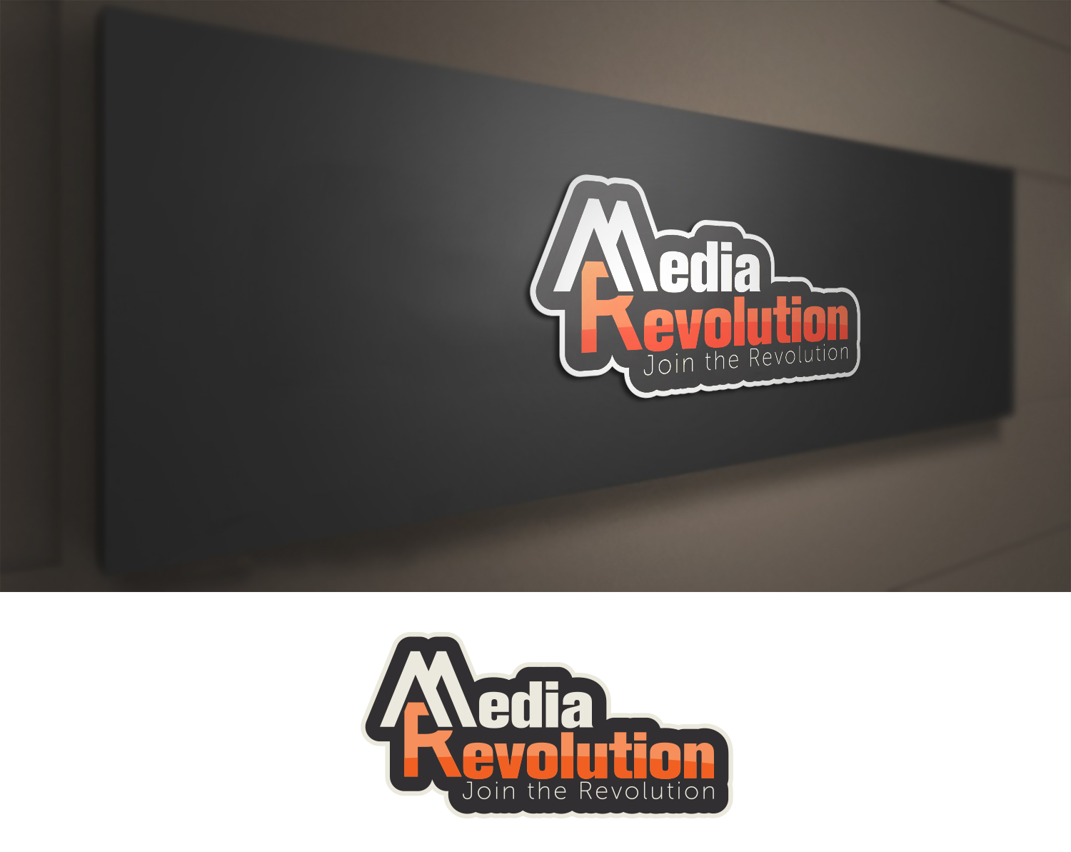 Logo Design by Impressive Solutions for Media Revolution | Design #16543850