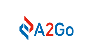 2 related logos: Analytics2Go and A2Go | Logo Design by trufya