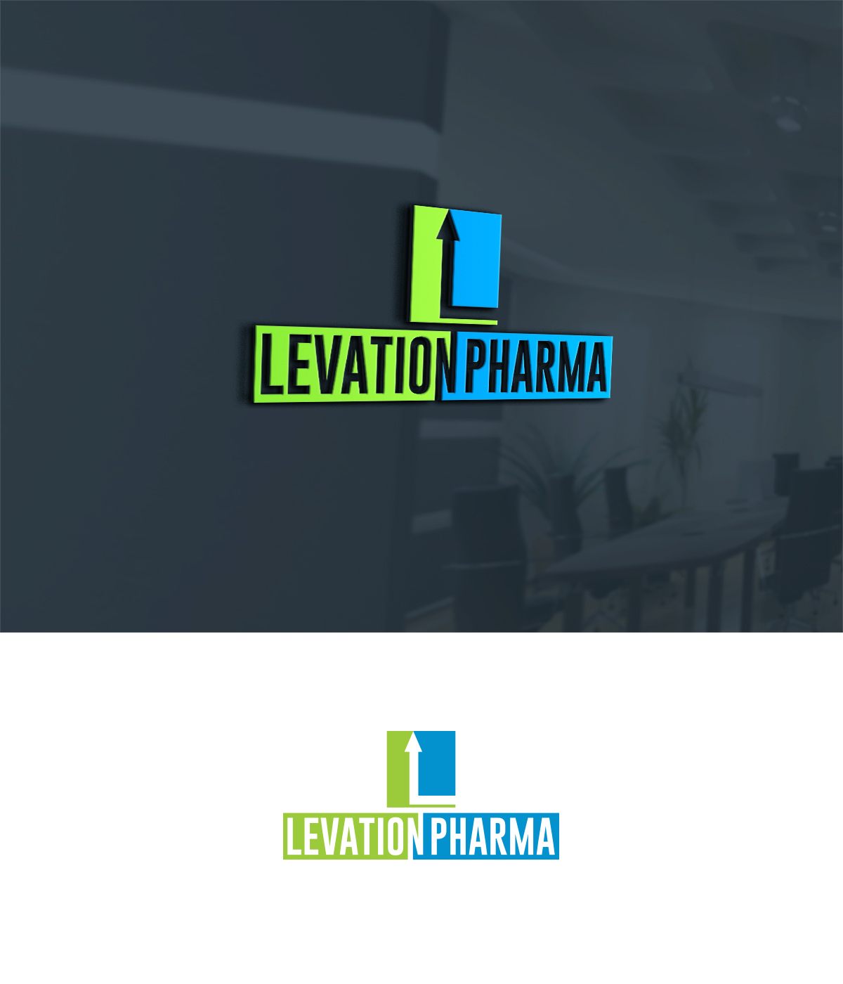 Logo Design by supercreative for Levation Pharma | Design #16554306