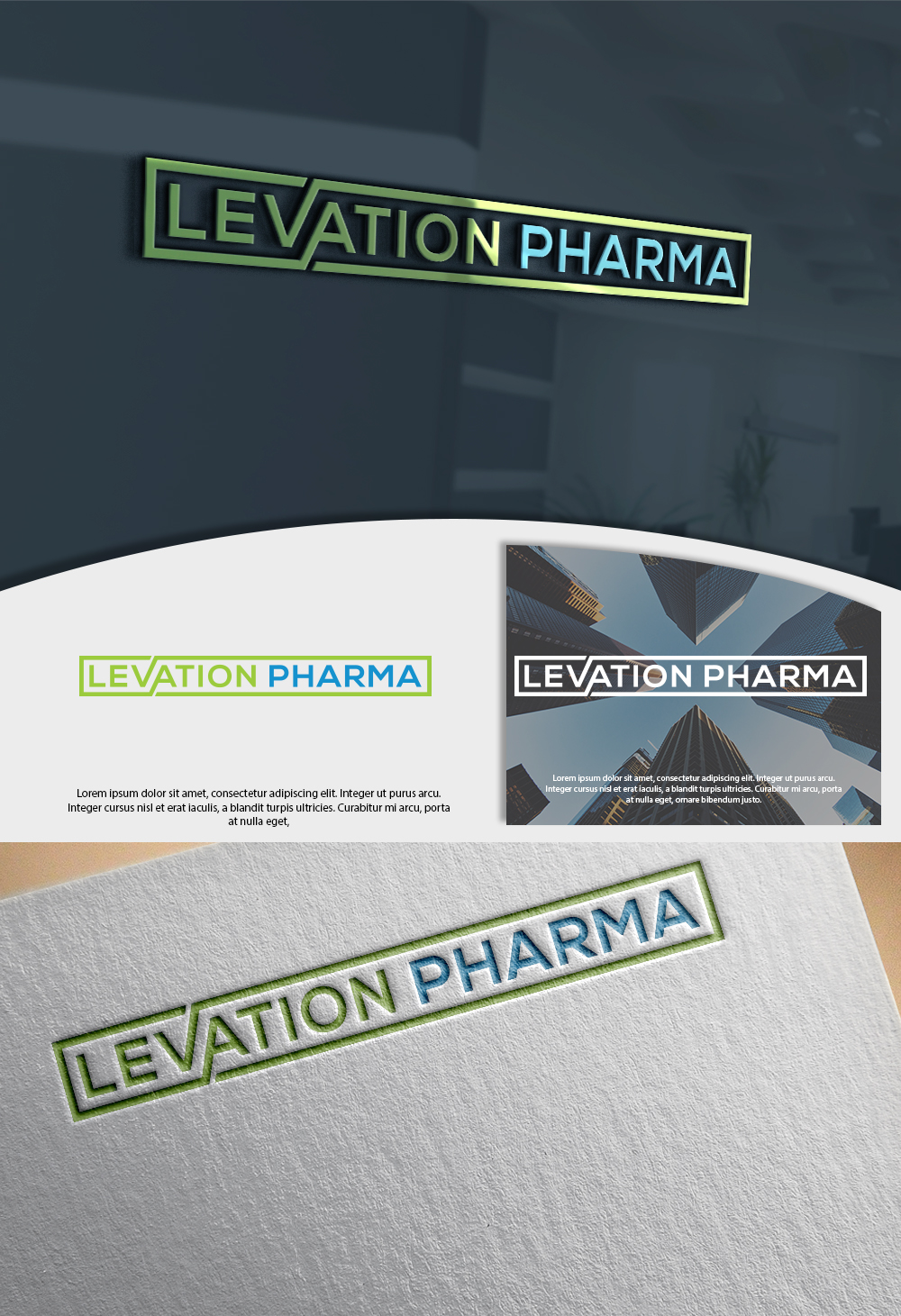 Logo Design by Renewable for Levation Pharma | Design #16560882
