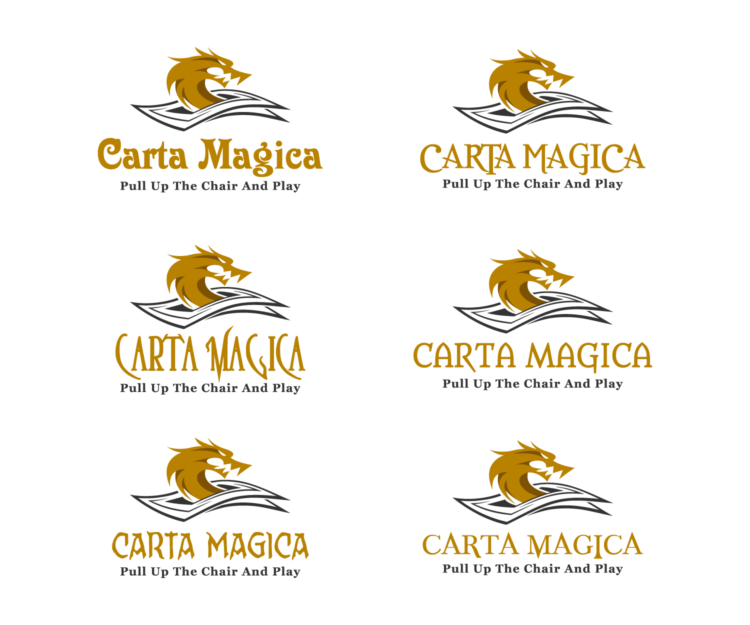 Logo Design by Mario for CARTA MAGICA CENTRE DE JEUX INC. | Design #16739072