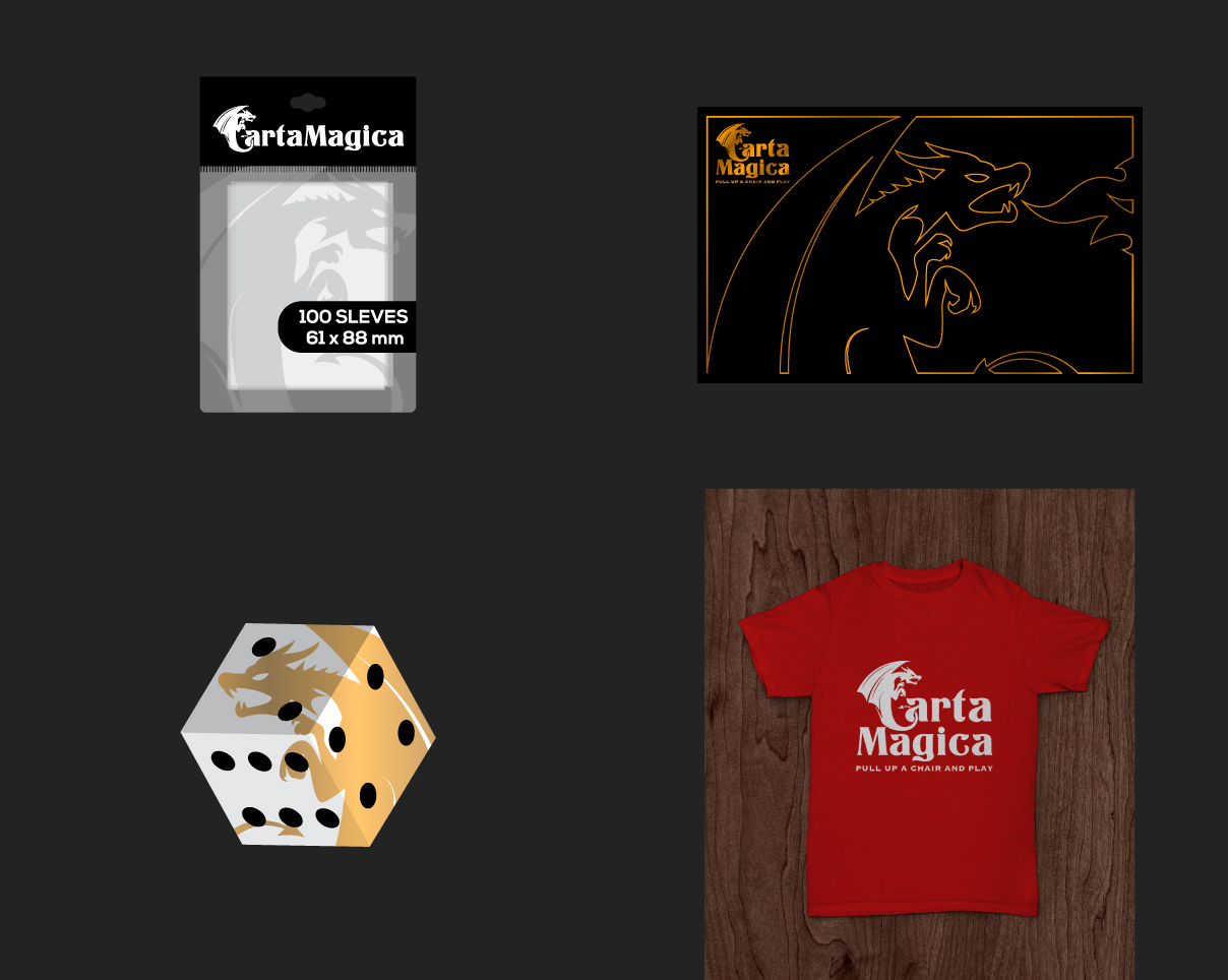 Logo Design by MrBranding for CARTA MAGICA CENTRE DE JEUX INC. | Design #16682240