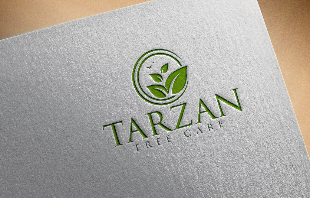 Logo Design by johnnyblackman for Tarzan tree care  | Design #16552251