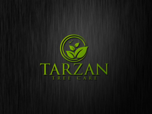 Logo Design by johnnyblackman for Tarzan tree care  | Design: #16552253