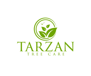 Logo Design by johnnyblackman for Tarzan tree care  | Design: #16552254