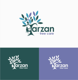 Logo Design by delu 003 for Tarzan tree care  | Design: #16548115