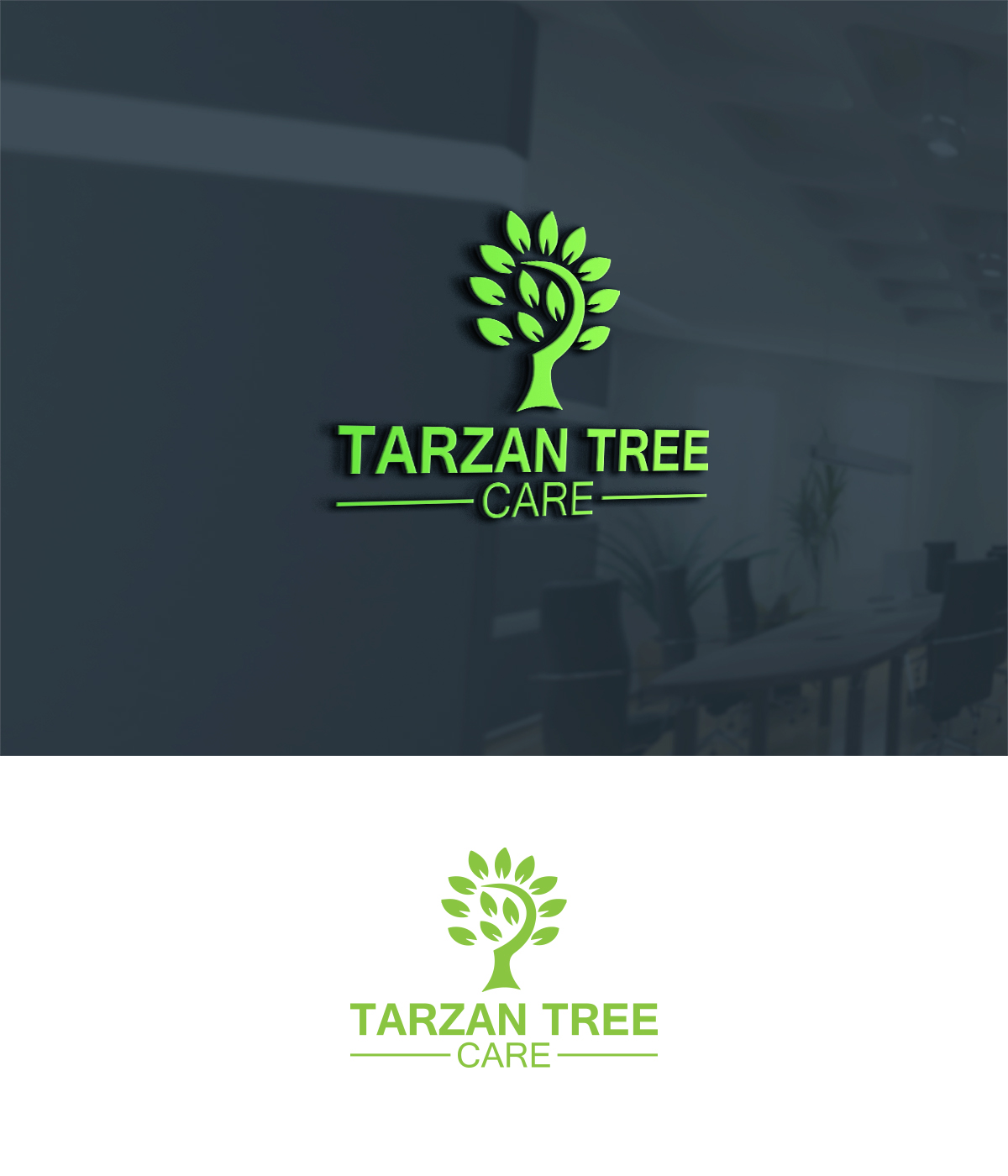 Diseño de Logo por supercreative para Tarzan tree care  | Diseño #16557444