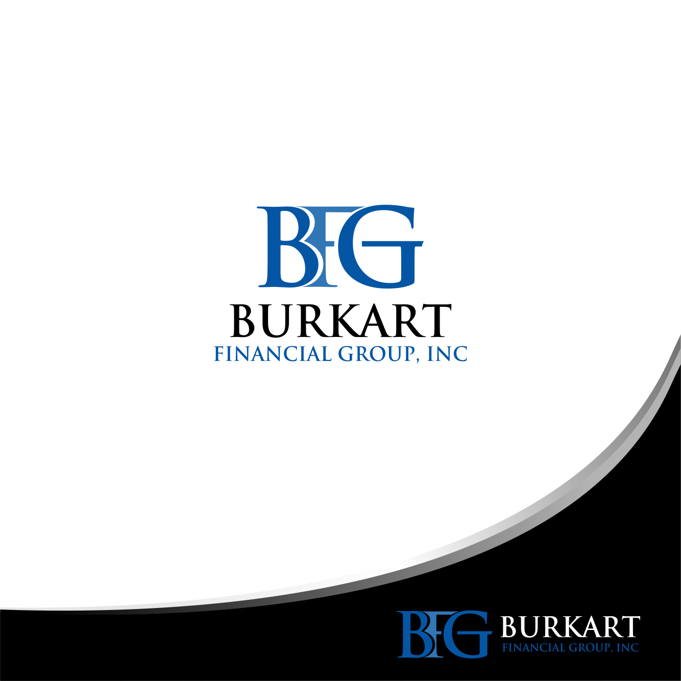 Diseño de Logo por Arham Hidayat para Burkart Financial Group, Inc | Diseño #16627944