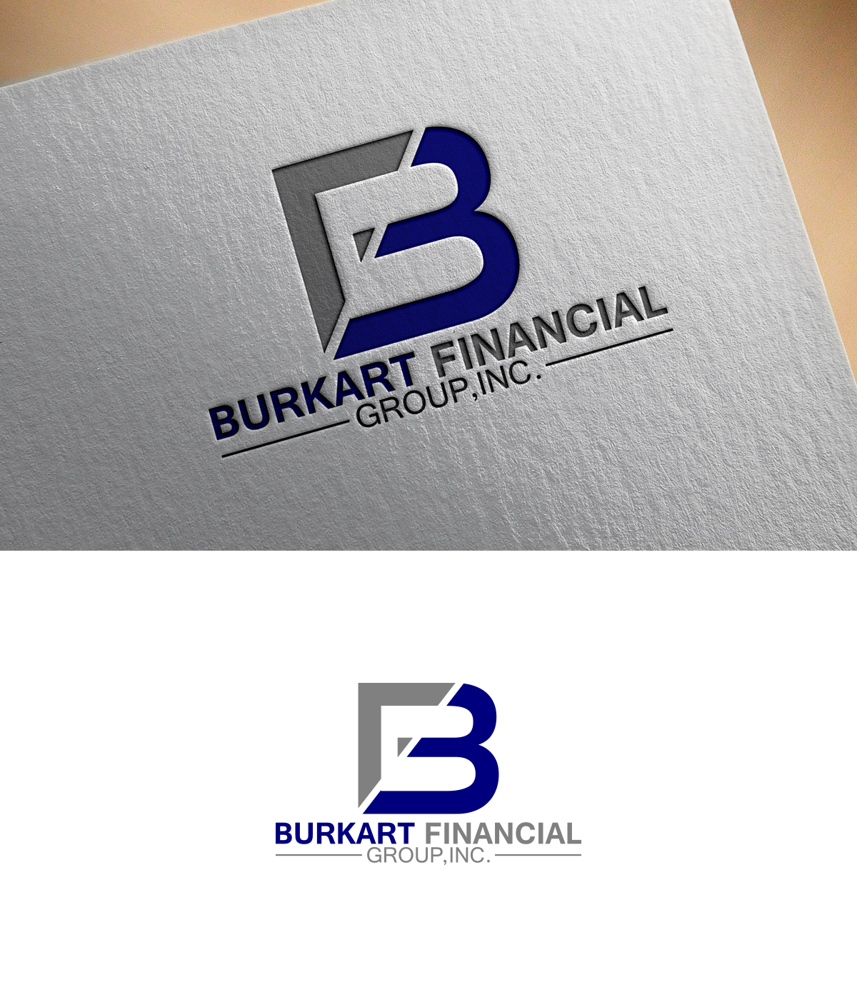 Logo Design by supercreative for Burkart Financial Group, Inc | Design #16681088