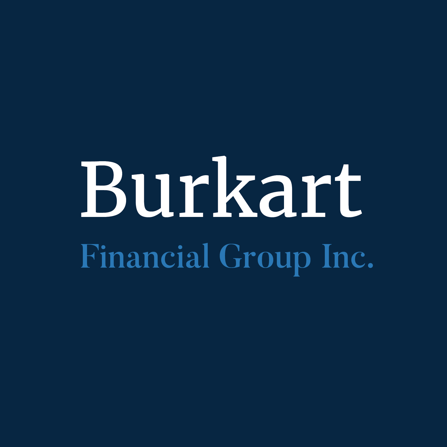 Design de Logo par mightygiraffe pour Burkart Financial Group, Inc | Design #16632292