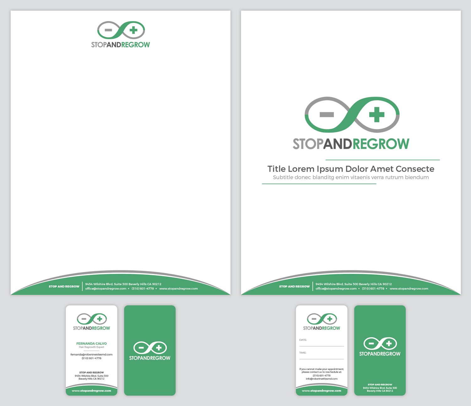 Design de Papeterie par MIND pour Stop and reGrow | Design #16586773