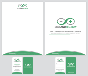 Stop and Regrow New Branding Stationary Set - updated Oct 30th 2017 | Stationery Design by MIND