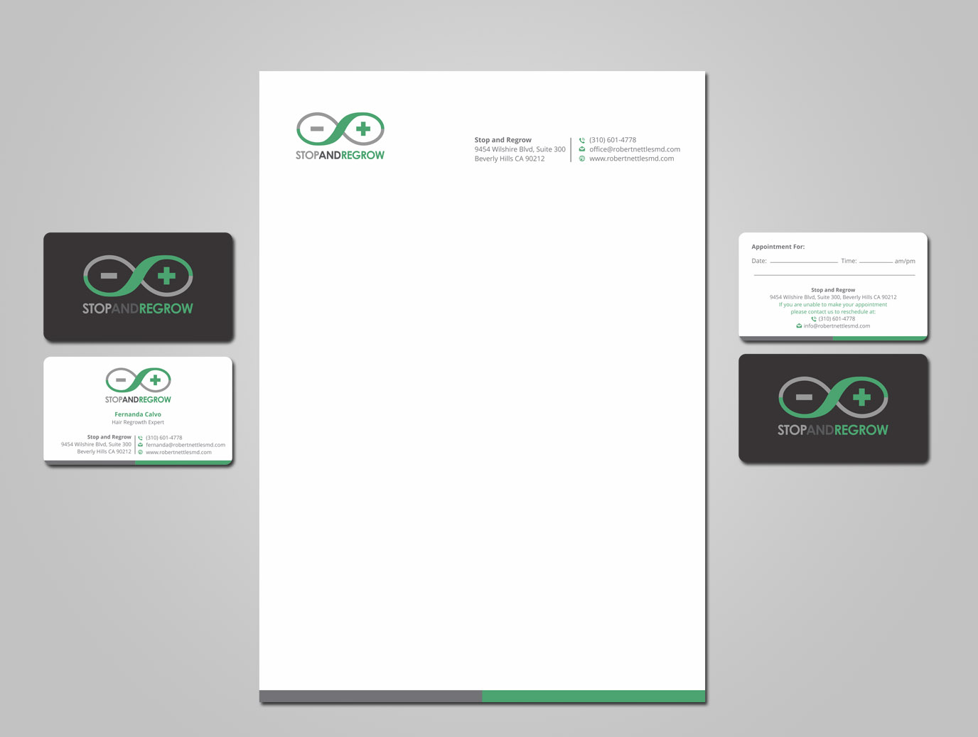 Stationery Design by Xpert for Stop and reGrow | Design #16653865