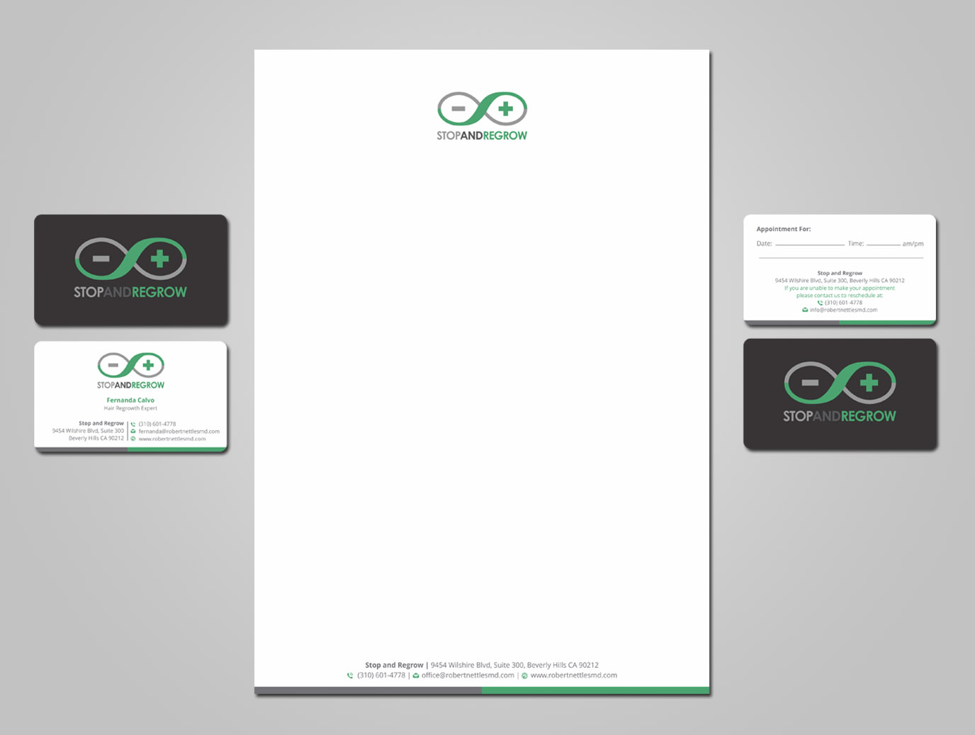 Diseño de Papelería por Xpert para Stop and reGrow | Diseño #16668190