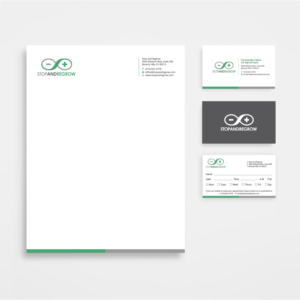 Stationery Design by Right_D for Stop and reGrow | Design: #16573620