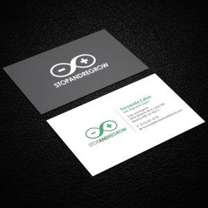 Stationery Design by Right_D for Stop and reGrow | Design: #16573621