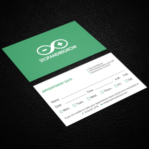 Stationery Design by Right_D for Stop and reGrow | Design: #16573624