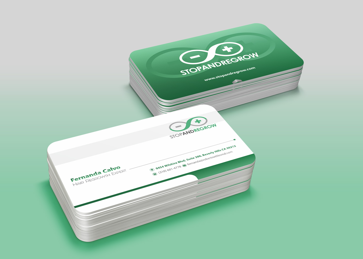 Stationery Design by Petter Goms for Stop and reGrow | Design #16624209