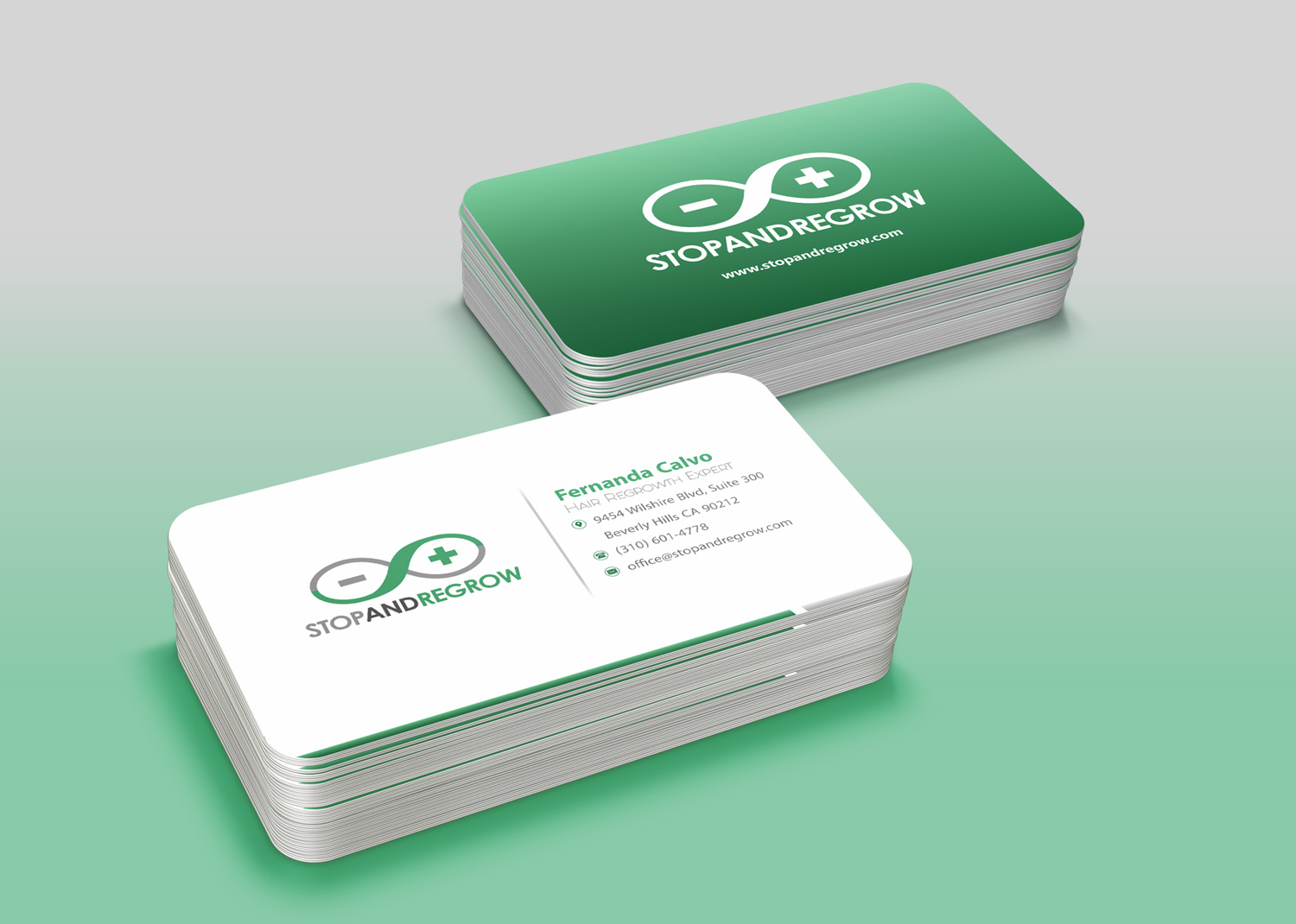 Stationery Design by Petter Goms for Stop and reGrow | Design #16624253