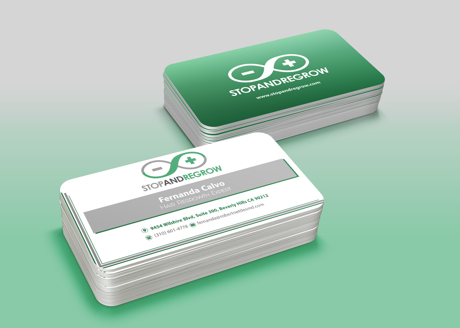 Stationery Design by Petter Goms for Stop and reGrow | Design #16625358