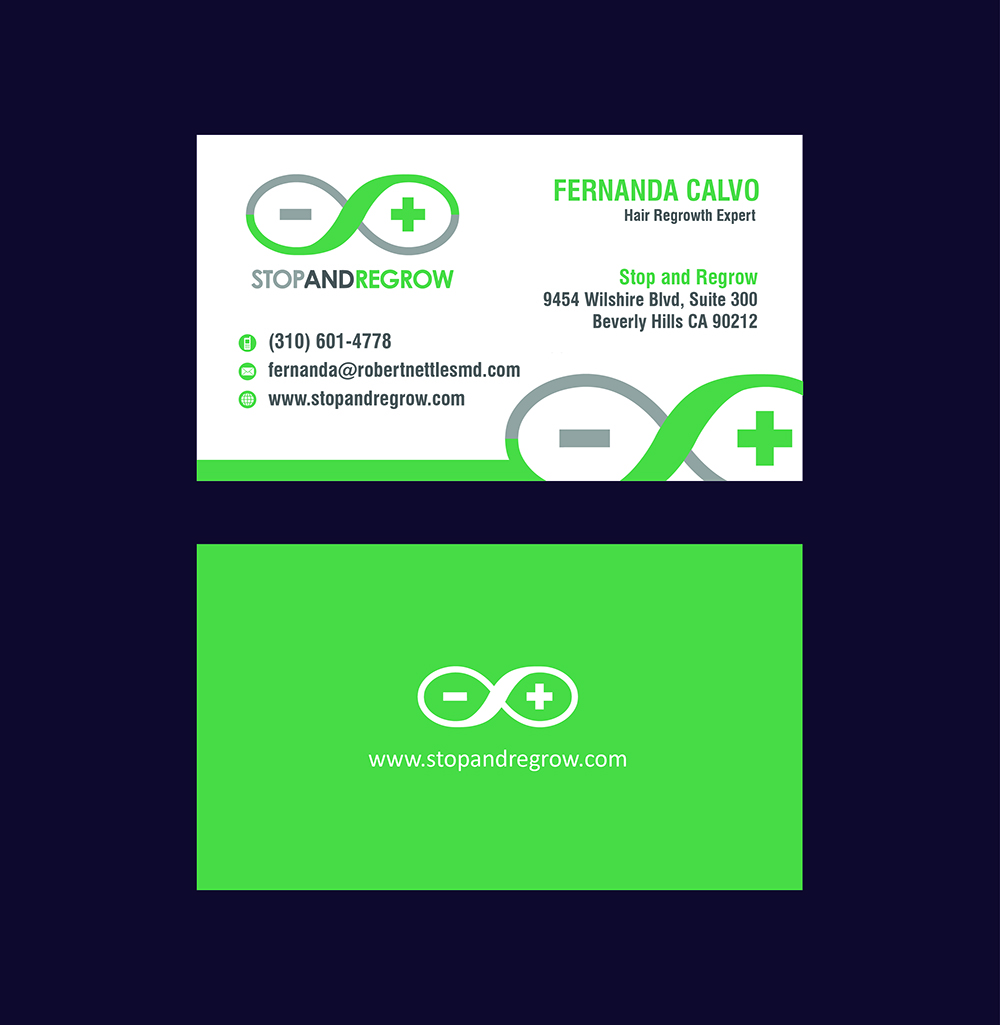 Stationery Design by NATURAL SRI for Stop and reGrow | Design #16574316