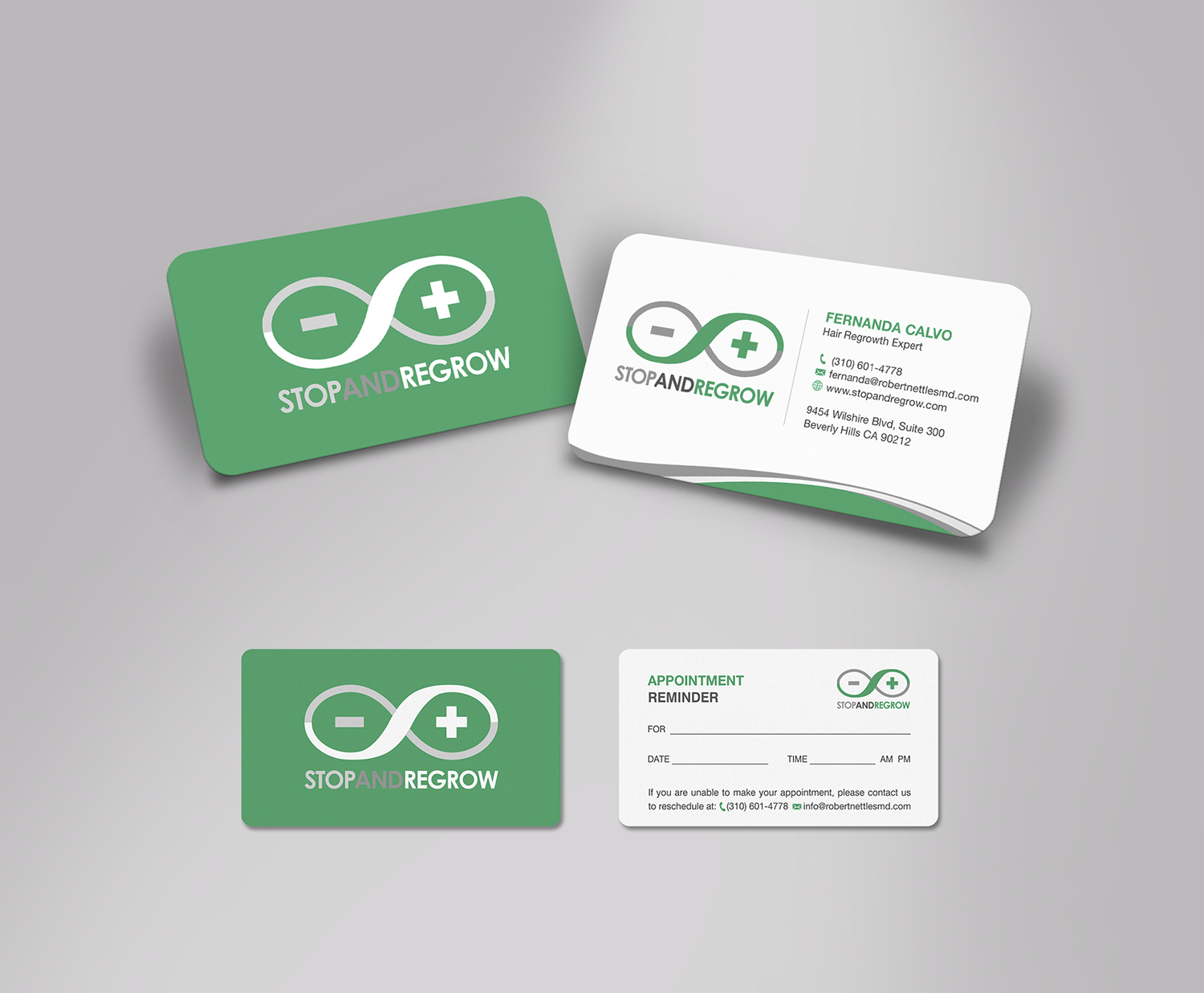 Stationery Design by logodentity for Stop and reGrow | Design #16608474