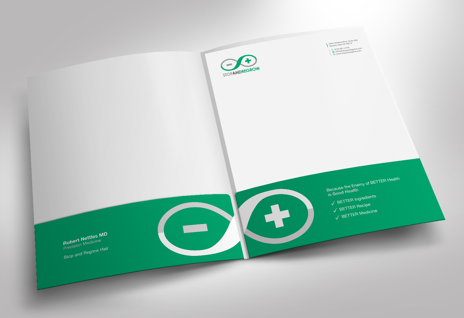 Stationery Design by logodentity for Stop and reGrow | Design #16608476