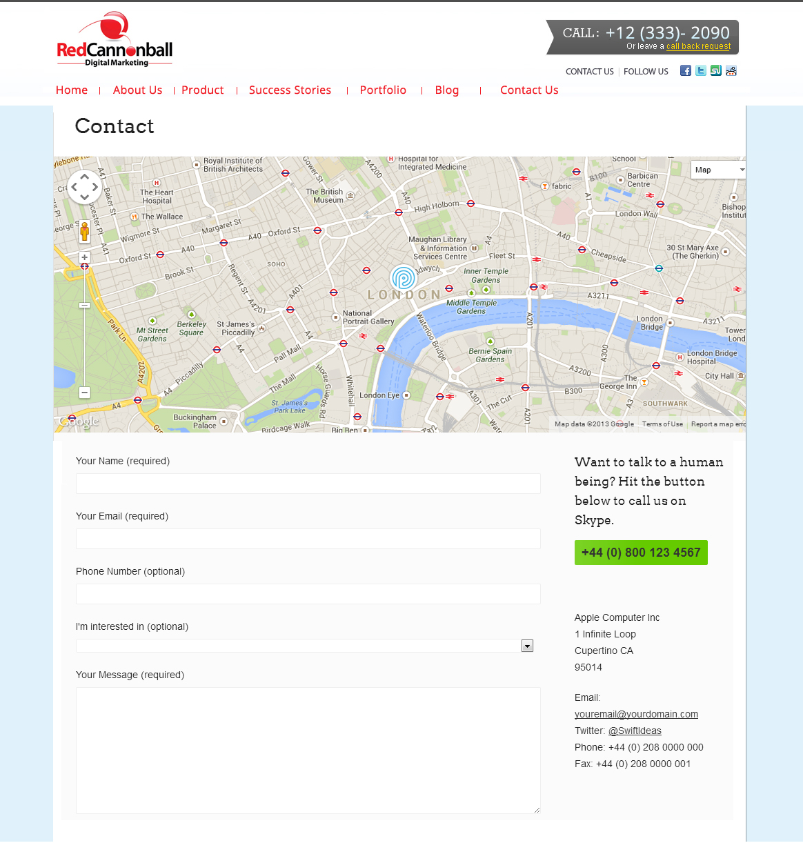 Design Wordpress par Roy pour Red Cannonball | Design #2691765