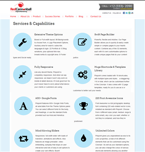 Diseño Wordpress por Roy para Red Cannonball | Diseño: #2691777