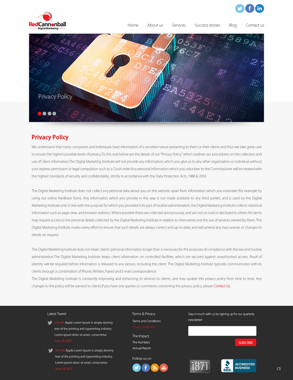Wordpress Design by pb for Red Cannonball | Design #2724191