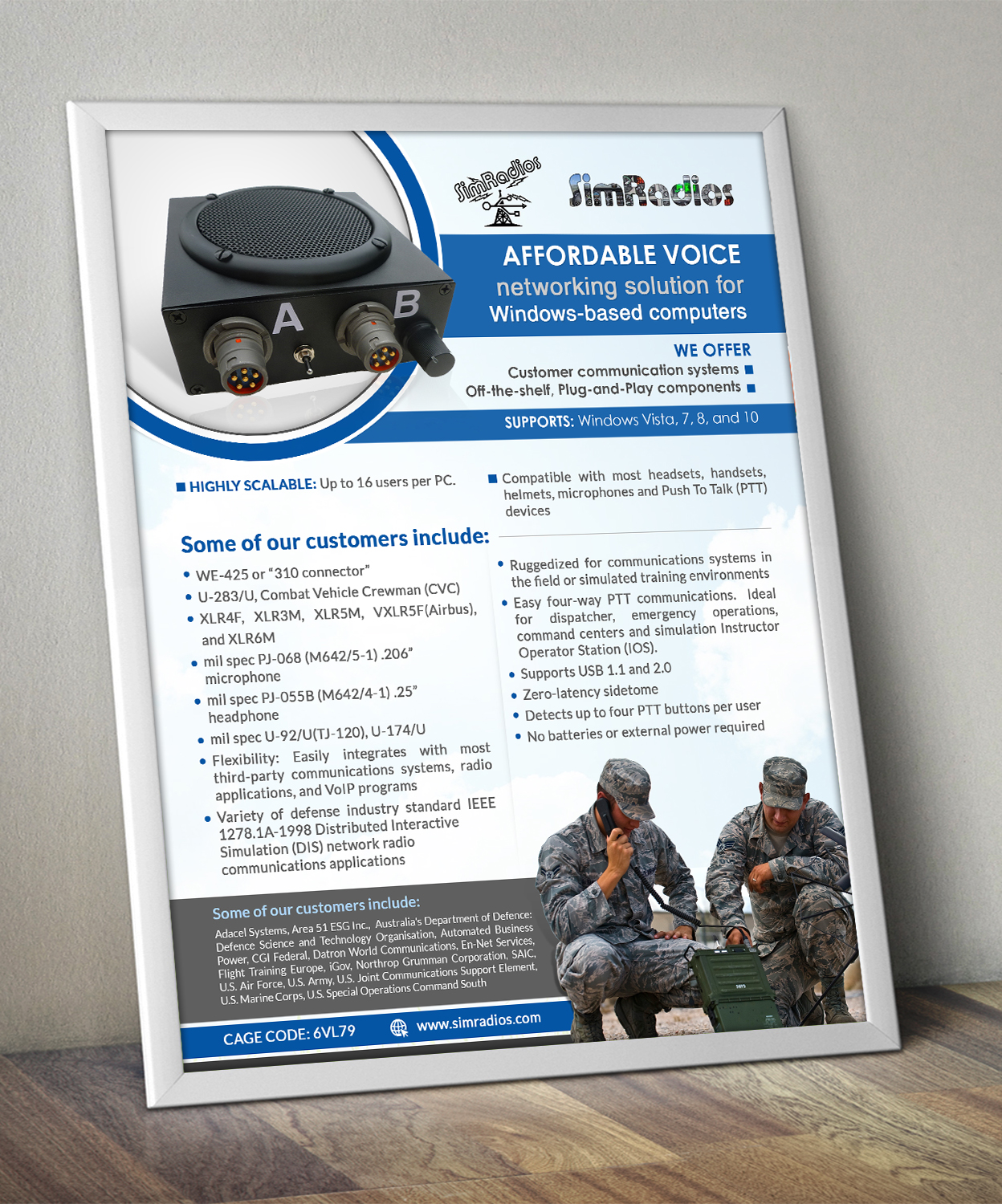 Flyer Design by debdesign for Simradios, Inc | Design #16545035