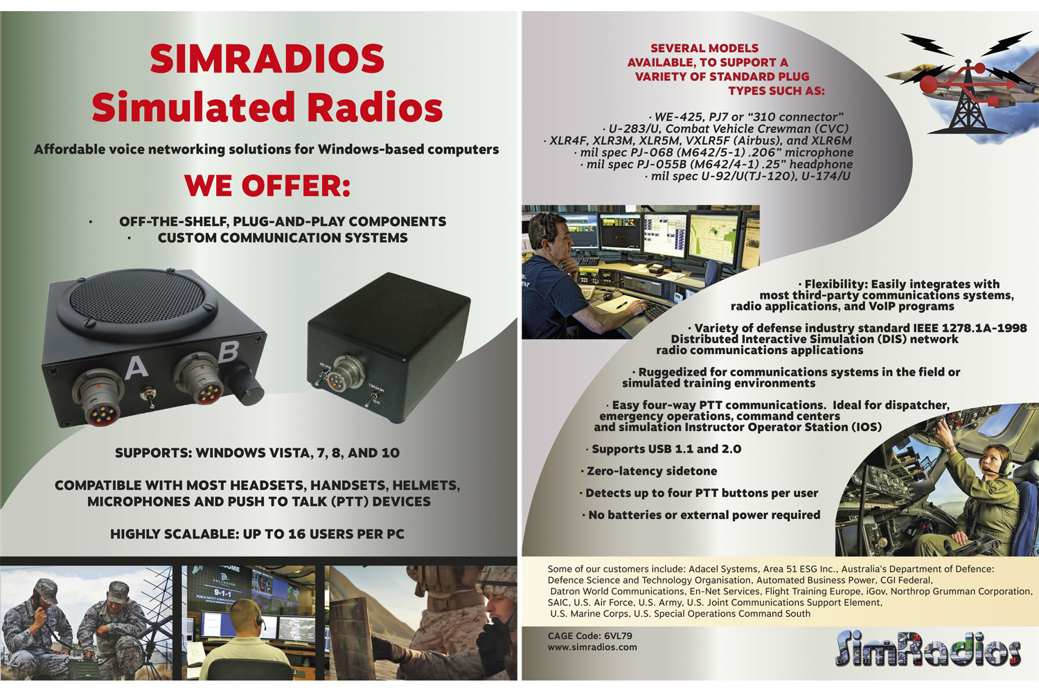 Flyer Design by Wally_F for Simradios, Inc | Design #16550955