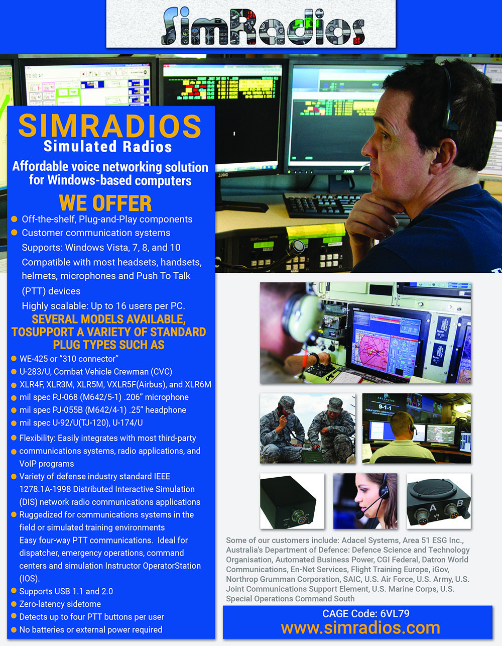 Flyer Design by Aimal Design for Simradios, Inc | Design #16541329