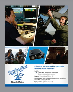 Flyer Design by Deziners Zone for Simradios, Inc | Design: #16546144