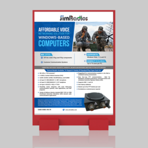 Flyer Design by creative.bugs for Simradios, Inc | Design: #16540715