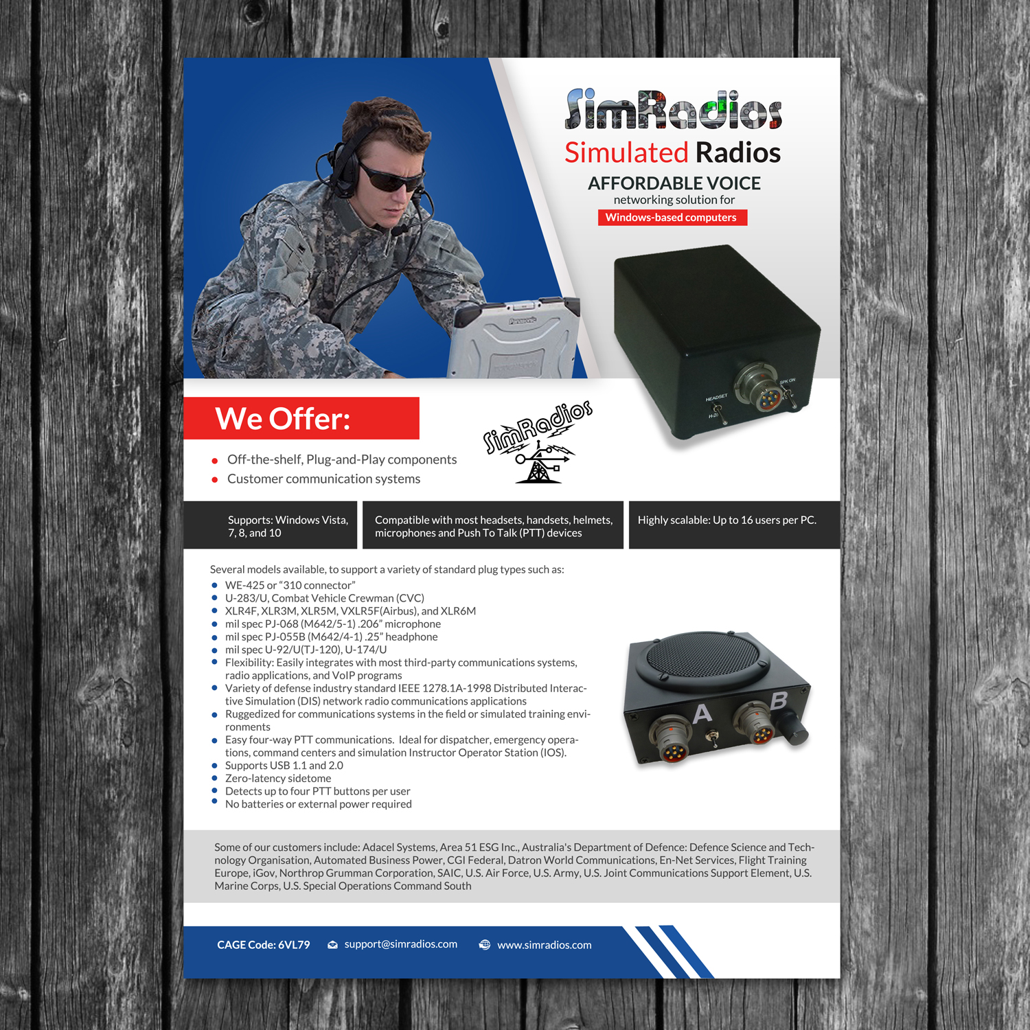 Flyer Design by creative.bugs for Simradios, Inc | Design #16547708